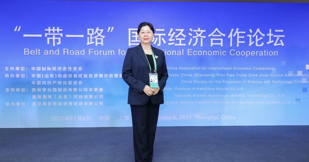方慧经理出席第六届进博会“‘一带一路’国际经济合作论坛”